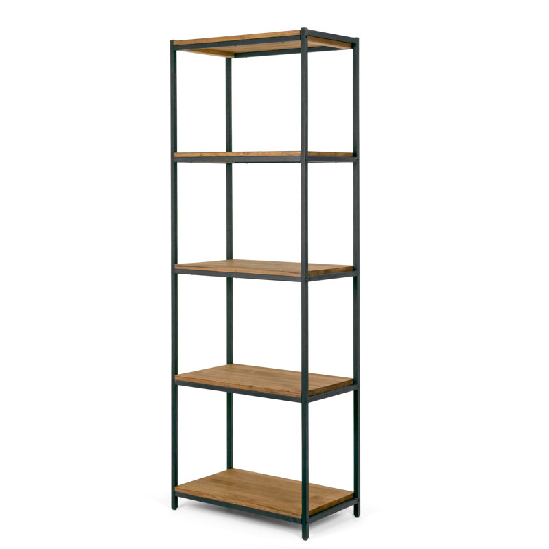 75"H Wilhelmine Etagere Bookcase