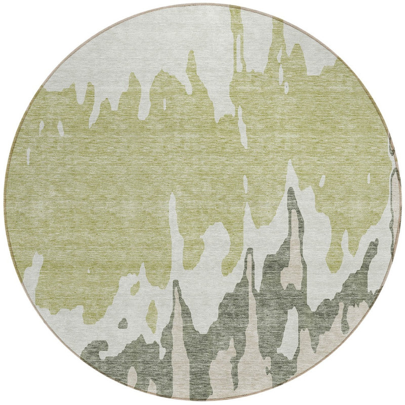 Tapis rond 8 po Sage