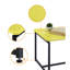 Ensemble de table basse et de table de bout en fibre de carbone 3 pièces jaune-598062454