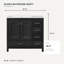  Meuble-lavabo simple 36 po avec lavabo en céramique-1255513770