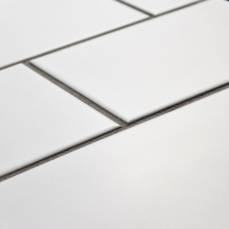 Carreau de plancher et de métro en céramique 3,88 po x 7,75 po Projectos