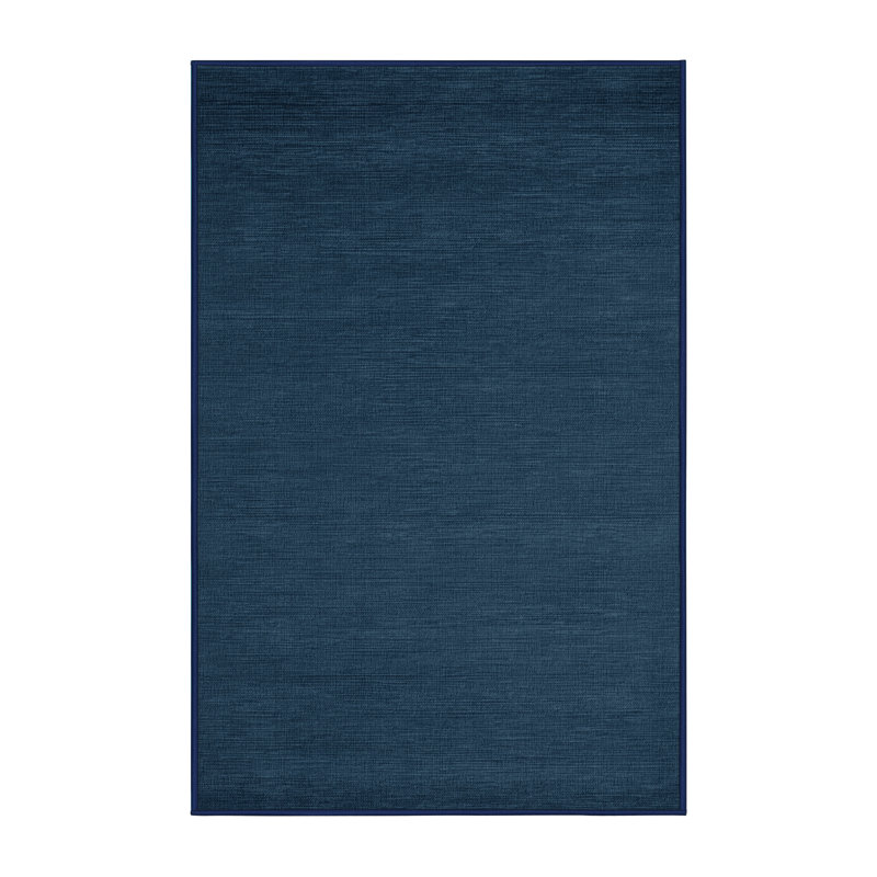 Machine Washable Solid Gray Area Rug, Rectangle 8' x 10'