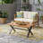 Barboza Rectangular Acacia Solid Wood Outdoor Coffee Table , 43.25 " W 27.25 " D