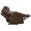 Causeuse inclinable en cuir 79 po Zunaira-48124749