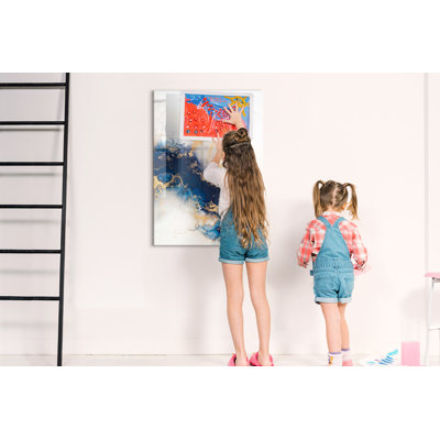 Magnetic Glass Photo Memo Board