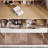 Makeup Vanity Desk With 3 Adjustable Lighted Mirror With Solid Wood Table Feet , Dressing Table Set With 4 Drawers And 3 Open Shelves  For Small Space Bedroom