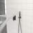 Dual Shower Head - 16 Inch Ceiling Mount Square Shower System With Rough-In Valve-126529063