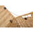 Wicker Buff Storage Hamper Basket