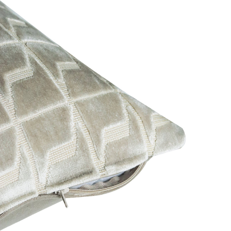Palette Woven Square Pillow Cover, Linen