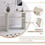 Console minimaliste avec bords arrondis et tablette robuste-498512168