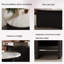 Table basse ronde en pierre micro-cristalline