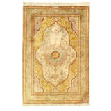 Qum One-of-a-Kind 2'8" X 3'11" Hand Knotted Area Rug
