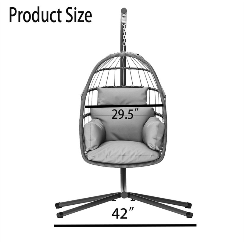 Sofya 1 Person Egg Chair, Beige