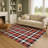 Premium Machine Washable Dockside AMF1817 Christmas Plaid Rug-79136176