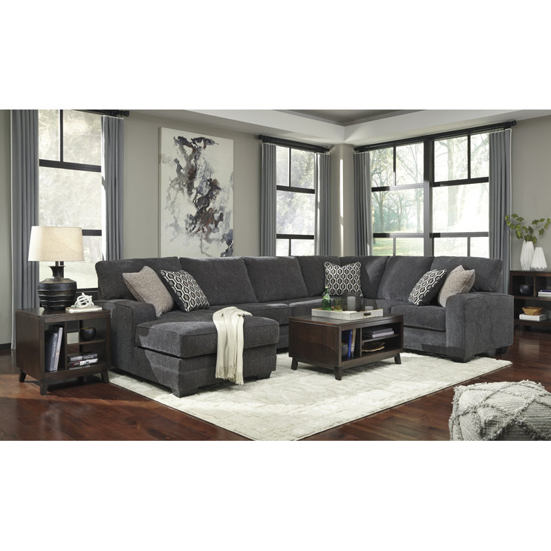 Bayleen Upholstered U-Shaped Sectional, Right Hand Facing