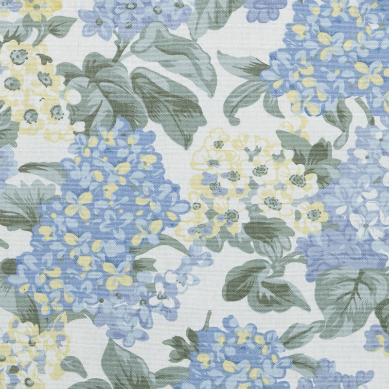 Levant Cotton Floral Scalloped Window Valance