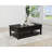 Sutter Distressed Java 2-Drawer Rectangular Coffee Table