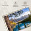 Paysage du lac Alvord Morain-107710959