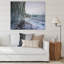 Magnifique image d'un mur de glace - peinture sur toile-67386135-67386143