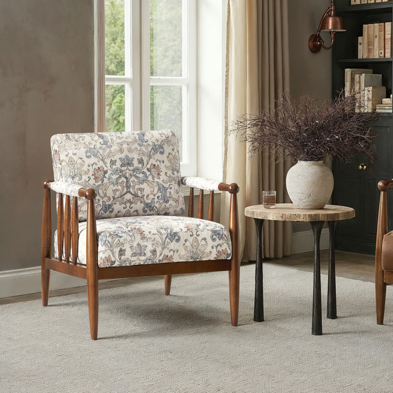 Avidite Arm Chair, Damask