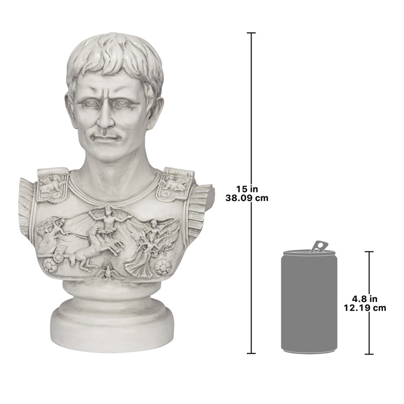 Caesar Primaporta Roman Emperor Bust