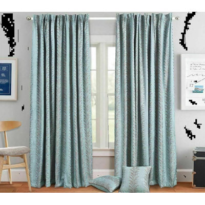 Ancalin Semi Sheer Curtain Pair