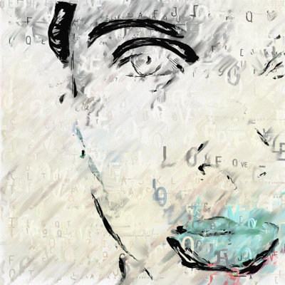 Woman Portrait - Wrapped Canvas Print