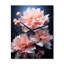 Horloge murale rose-99632737