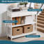 Console de couloir avec tiroir large, tablettes-1531312266