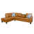 Ginger Faux Leather selected