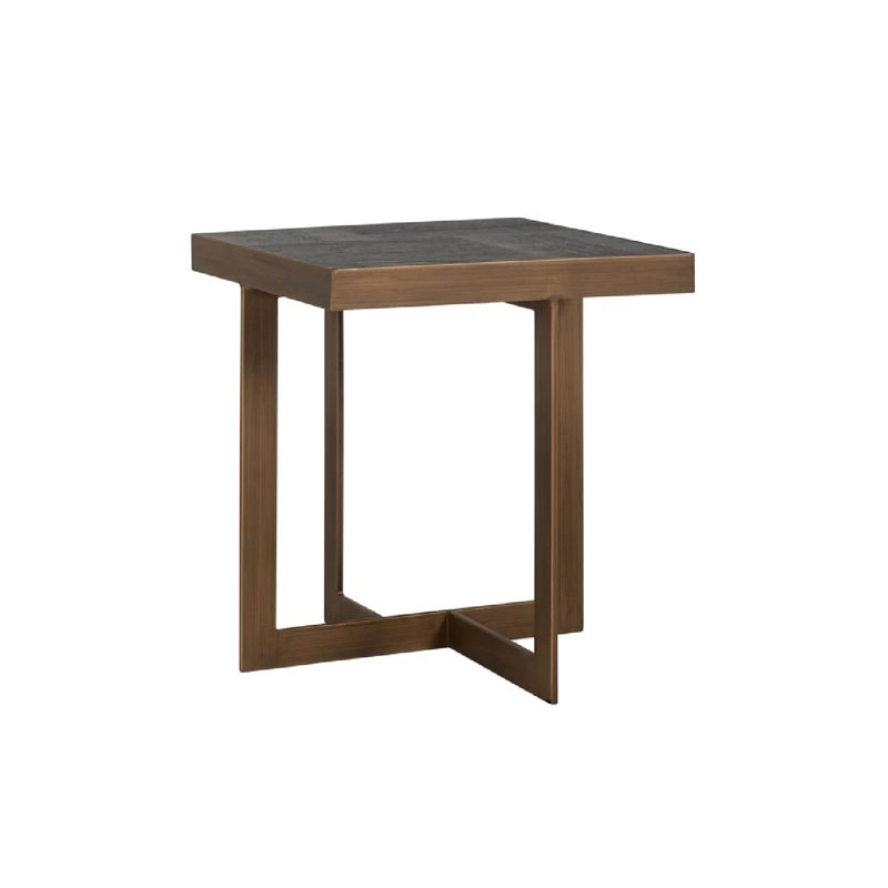 Cambon Solid Wood Tray Top End Table