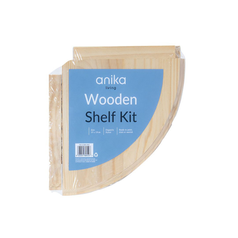 Floating Shelf, 1.5cm H x 19cm W x 19cm D