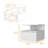 White 1-Drawer Floating Nightstand-1353475399