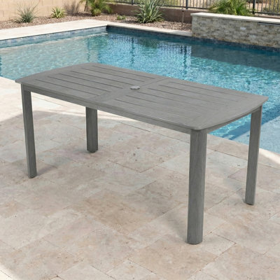 67" All-Weather Hips Patio Table With Umbrella Hole (1 Table)