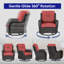 Swivel and sliding wicker patio chairs-2117509928-2119223131