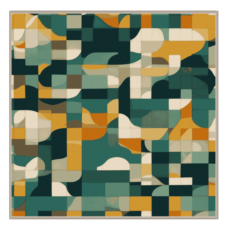 Tapis Schématique, Carré 5 pi