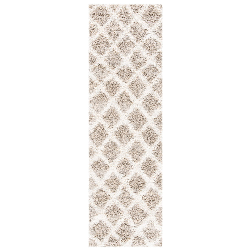 Skyleen Shag Performance Geometric Rug, Runner 2'3" x 8'