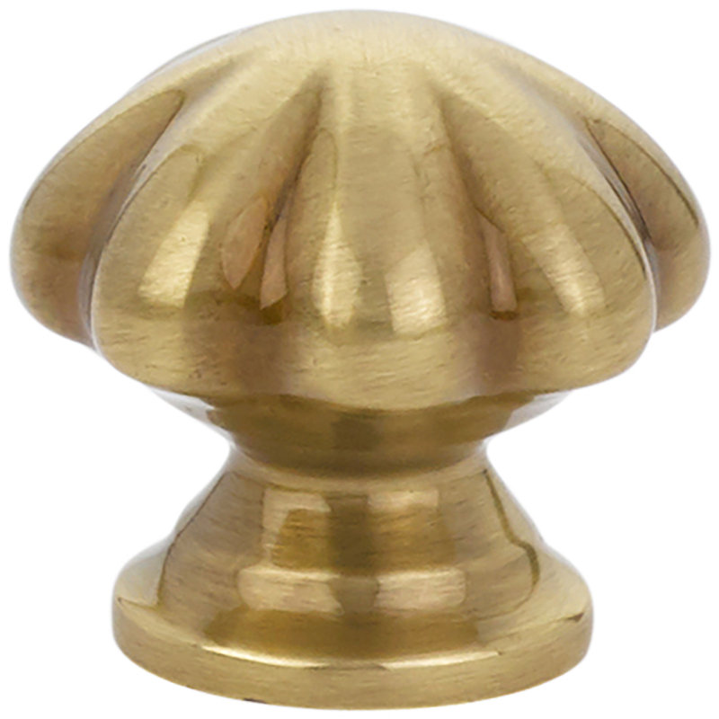 Emtek Melon Cabinet Knob, French Antique, 1.25''