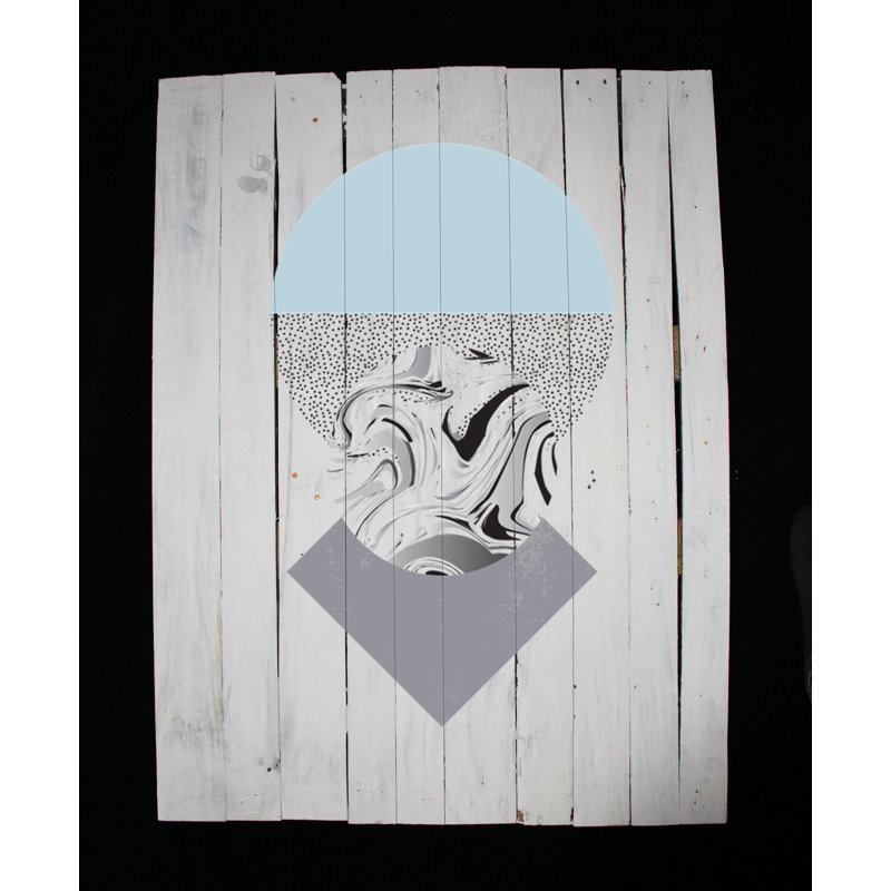 No Frame Print on Wood, 127cm H x 91cm W