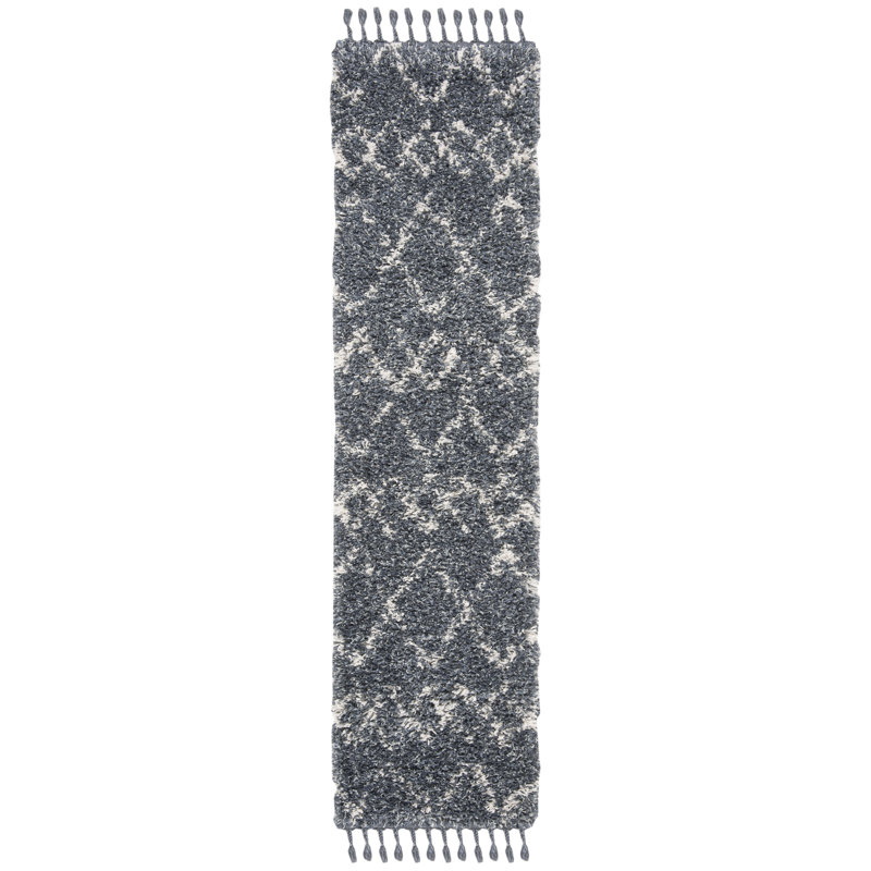 Tapis à poils longs Hollington Pro Lux, Tapis de couloir 2 pi x 8 pi