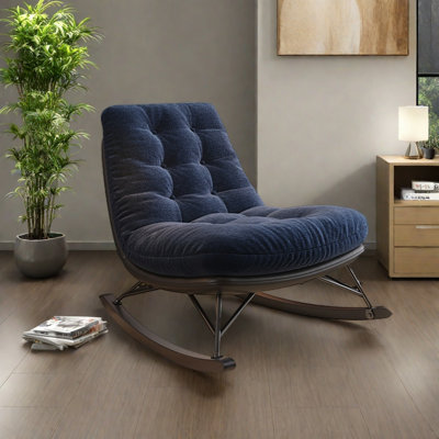 Chaise berçante douce et confortable