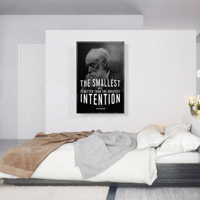 " Smallest Deed Better Than Intention "