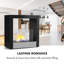 Klarstein 50cm W Black Ethanol Fireplace