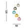 Cosner 5-Light Cluster Chandelier