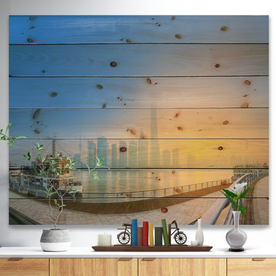 «Shanghais Night with Lights», photographie