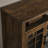 55 Inch Tv Media Stand With Electric Fireplace Kd Inserts Heater,reclaimed Barnwood Color