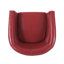 Fauteuil demi-tonneau pivotant en similicuir-1558136492