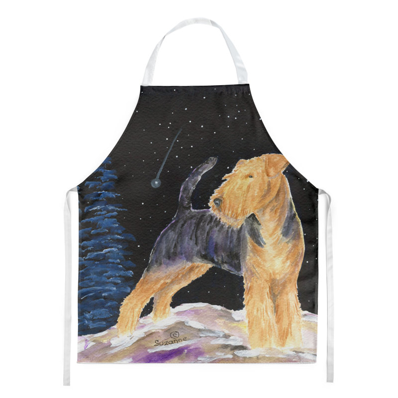 Tablier terrier starry night gallois