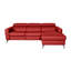 Amorian Leather Reclining Corner Sofa-1264162330-1264162329