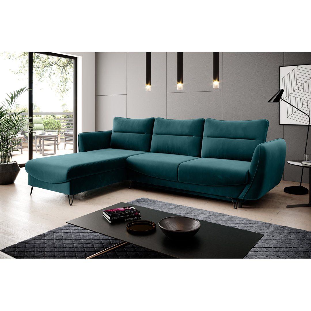 Ecksofa Stotesbury mit Bettfunktion